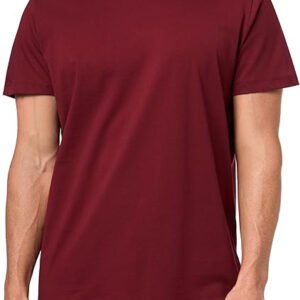 Men's Mix&Match Crewneck Cotton Lounge T-Shirt-Merry Red